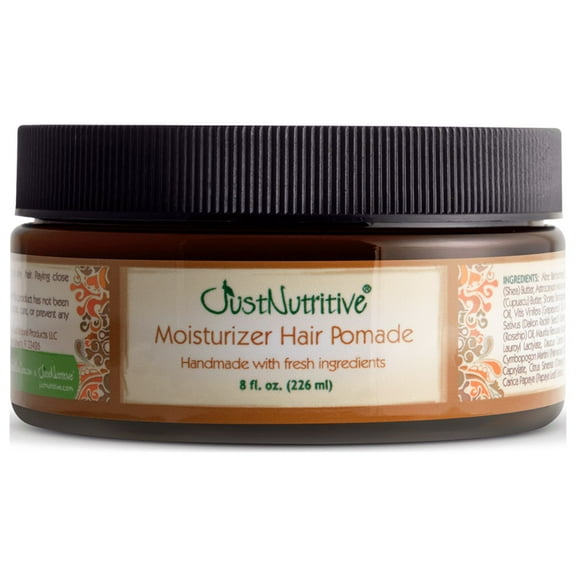 Just Nutritive Moisturizing Hair Cream with Nourishing Shea Butter, All Hair Types, 8oz