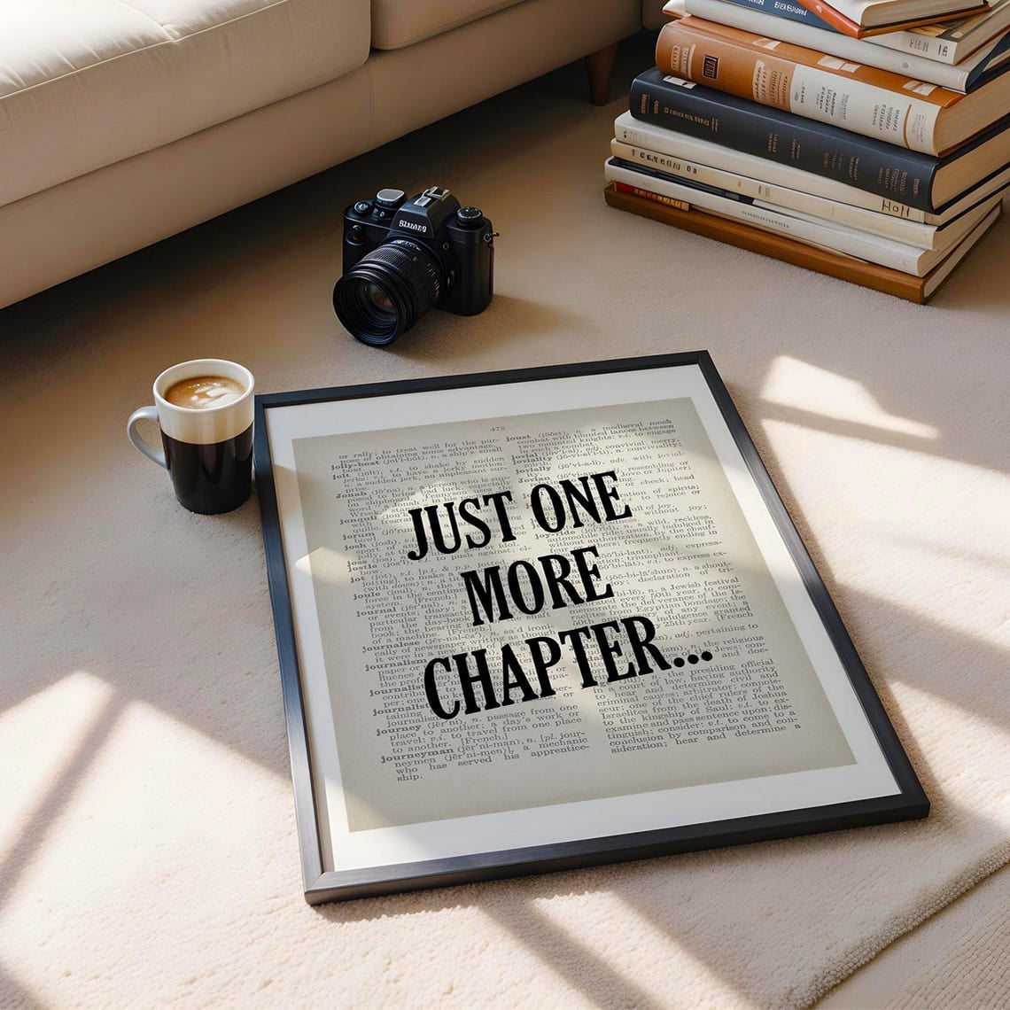 "Just One More Chapter" Book Lover Necklace - Reader Jewelry Gift With 24" Silver Chain
