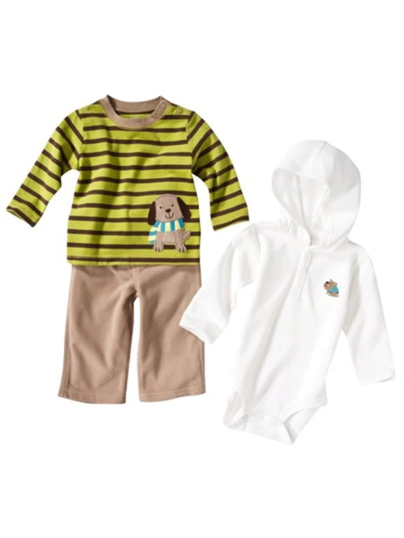Baby Boys Infant' 3pc Set Dogs Newborn