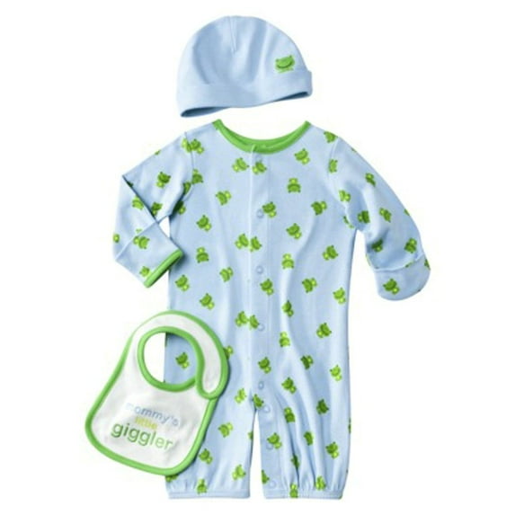 Just One You Made By Carter's Baby Boys' Preemie 3pc Set Light Blue preemie
