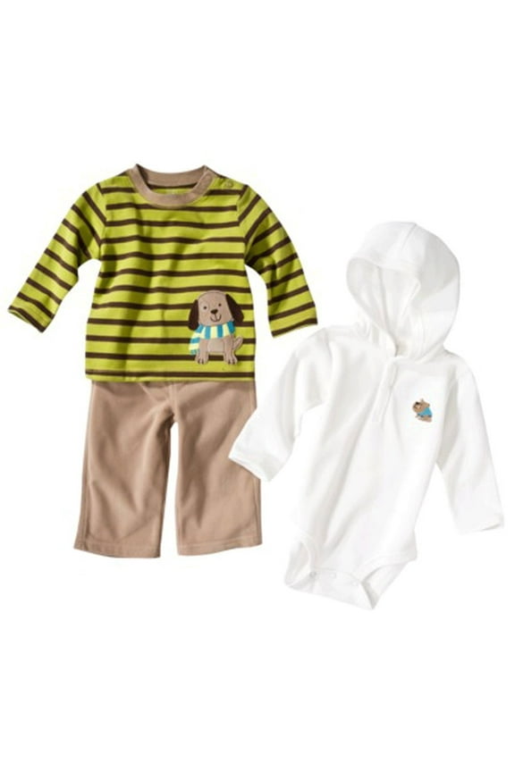 Just One You Made By Carter's Infant Boys Doggie 3pc Set 9mos