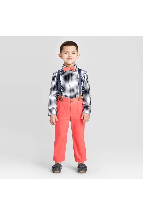 Made by Carter's Toddler Boys' 3pc Easter Top and Bottom Set, 2T