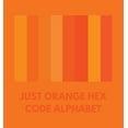 thumbnail image 1 of Just Orange Hex Code Alphabet, (Paperback), 1 of 1