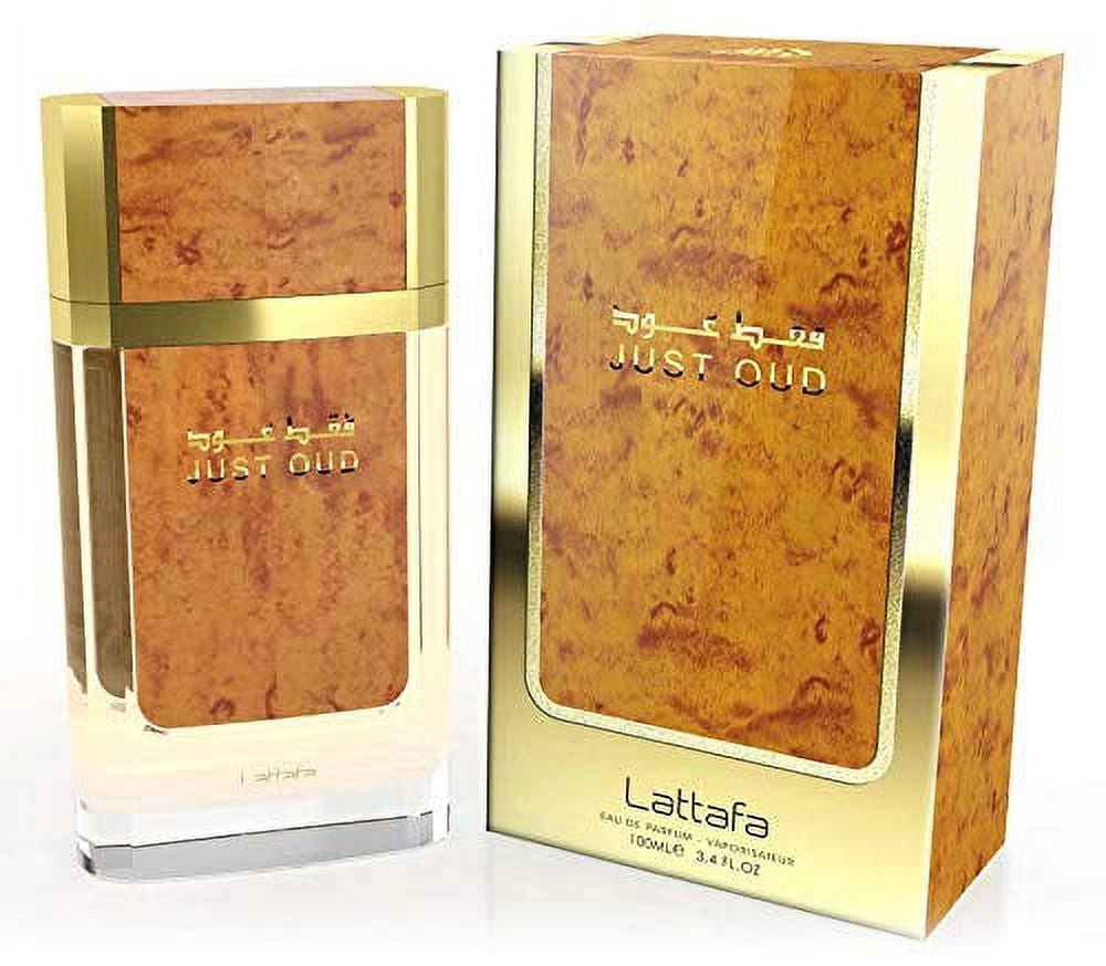 Just Oud by Lattafa Perfumes Spicy Balsamic Rose Oud Amber Woody 100ml