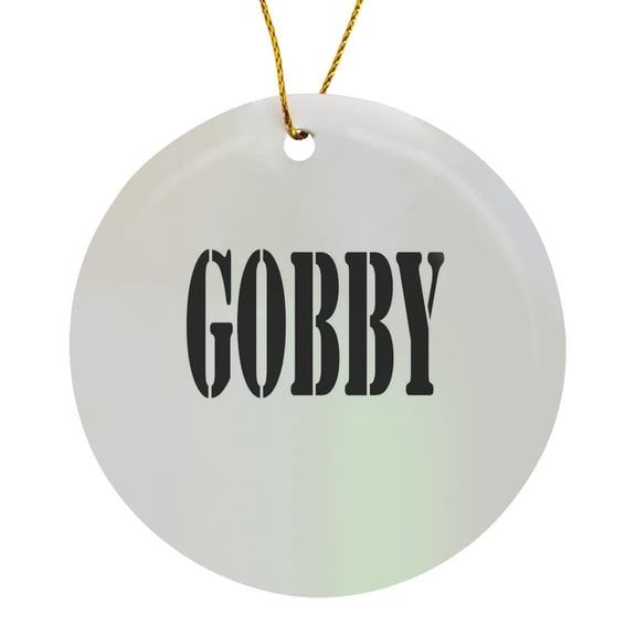 3drose, Just Pain Gobby Quote, Circle Porcelain Ornament