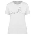 thumbnail image 1 of Just Painting The Wall T-Shirt Women -Image by Shutterstock, Female XX-Large, 1 of 2