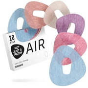 Not Just a Patch Air 20 Pack - CGM Dexcom G6 Adhesive Patches with Hole - 14 Day Adhesion, Durable Dexcom Patches G6 Sensor Protectors in Multicolor