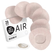Not Just a Patch Air Dexcom G7 Adhesive Patches 20 Pack - Stelo CGM & Dexcom G7 Over Patches with Ultra-Hold Durable Sensor Covers - Beige