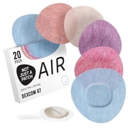 Not Just a Patch Air Dexcom G7 Adhesive Patches 20 Pack - Stelo CGM & Dexcom G7 Over Patches with Ultra-Hold Durable Sensor Covers - Multicolor