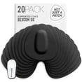 thumbnail image 1 of Not Just a Patch Dexcom G6 Adhesive Patches (20 Pack) - Dexcom G6 Stickers Adhesive Patches for Skin Water Resistant Dexcom Overpatch G6 - Black, 1 of 7