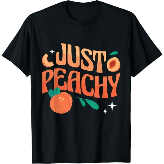 Just Peachy! Sweet Fruit Peach T-Shirt100%cotton