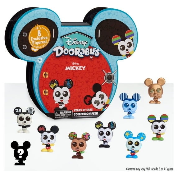 Just Play Disney Doorables Mickey Mouse Years of Ears Collection Peek, Styles May Vary, Preschool Ages 5 up