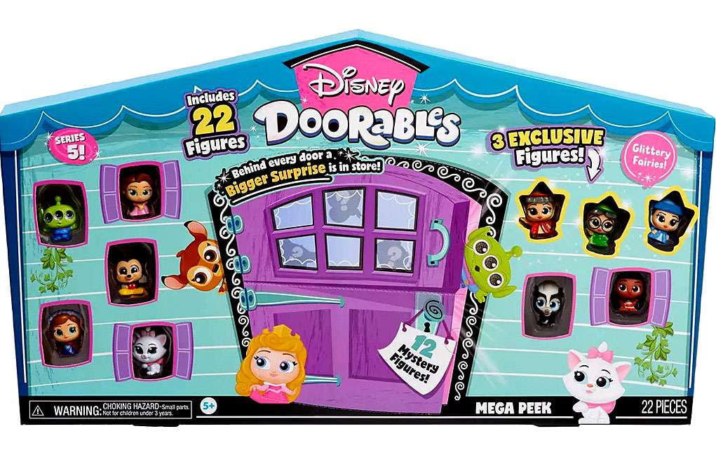 Disney Doorable Series 5 - mixed lot 12 pieces - no doubles