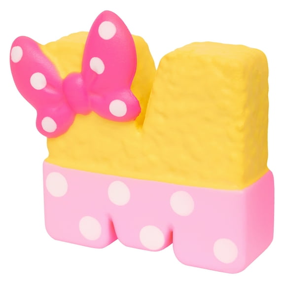 Just Play Disney Minnie Mouse Kawaii Squeezies, Minnie Krispy Treat, Preschool Ages 4 up