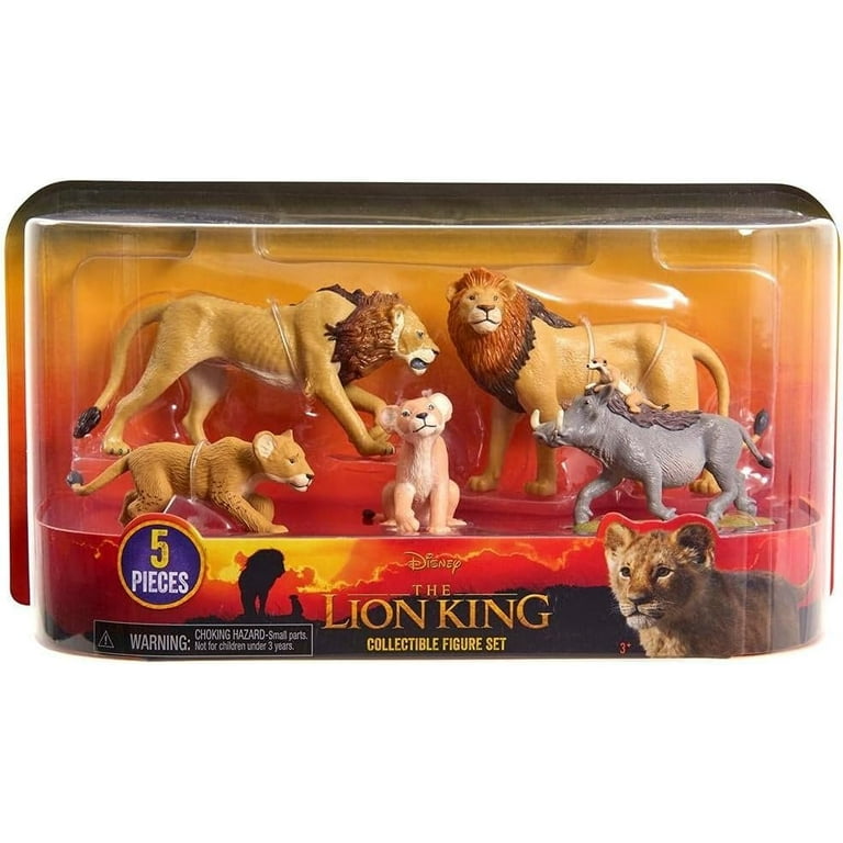 Just Play Disney The Lion King Deluxe Set Young Nala Scar Young Simba Simba Timon Pumbaa Action Figurines Walmart