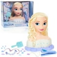 thumbnail image 1 of Just Play Disney’s Frozen 2 Deluxe Elsa the Snow Queen Styling Head, 17-pieces, Preschool Ages 3 +, 1 of 5