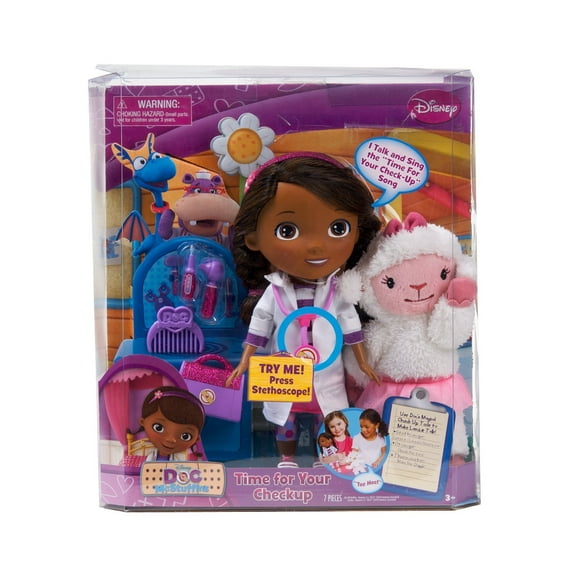 Just Play Doc McStuffins Disney Junior, Time for Your Checkup Doll , Preschool Ages 3+