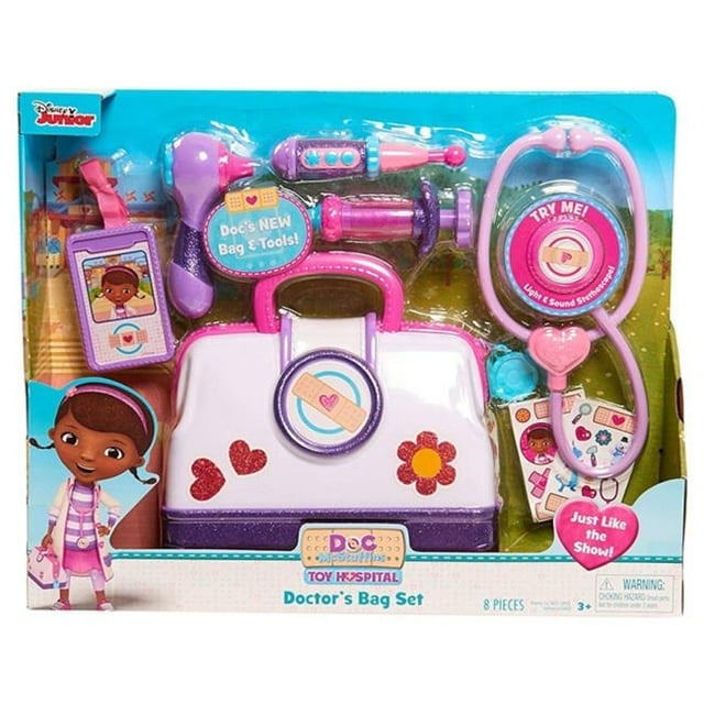 Just Play Doc McStuffins Hospital Doctors Bag Toys Set