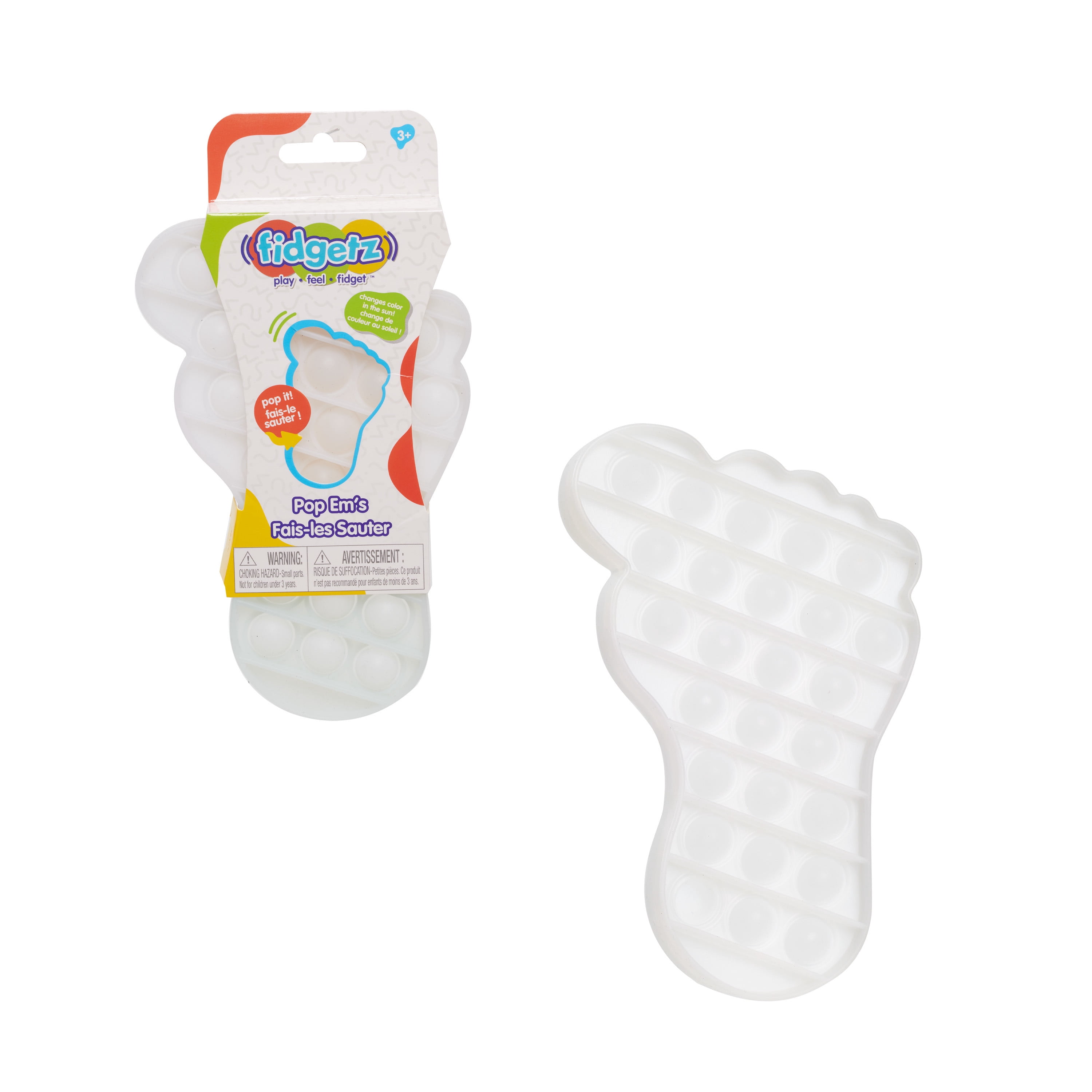 Boîte à Crayons Sensorielle Fidgetz Pop It – Jouet Anti-stress En Silicone Rose/violet – Pop Ems