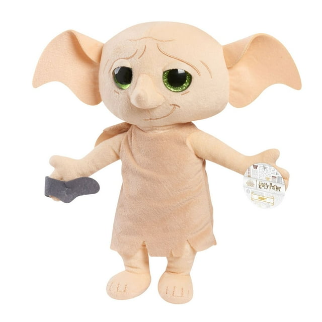 Harry Potter Plush Large House Elf Dobby, 14 in, Stuffed Toy Doll