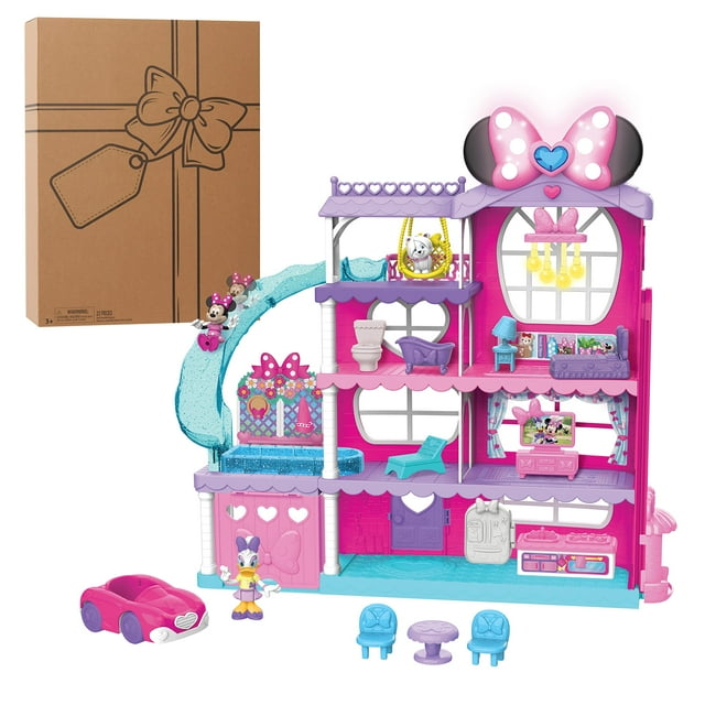 Just Play Minnie Mouse Ultimate Mansion Playset, Kids Toys for Ages 3