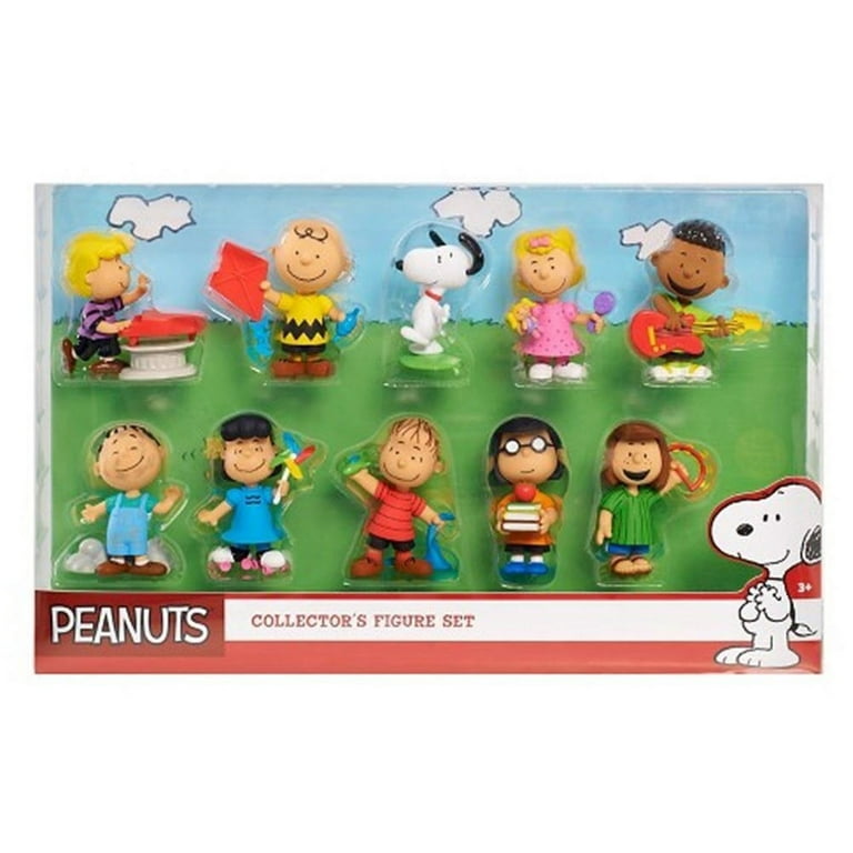 Just Play Peanuts Collector Figures 10 Pack
