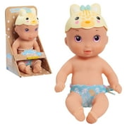 Just Play Wee WaterBabies Doll, Support a Partnership with charity: water, Water Filled Baby Doll, Giraffe, Yellow and Blue, Kids Toys for Ages 3 up