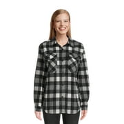Just Polly Junior’s Plaid Top with Long Sleeves, Sizes S-XL