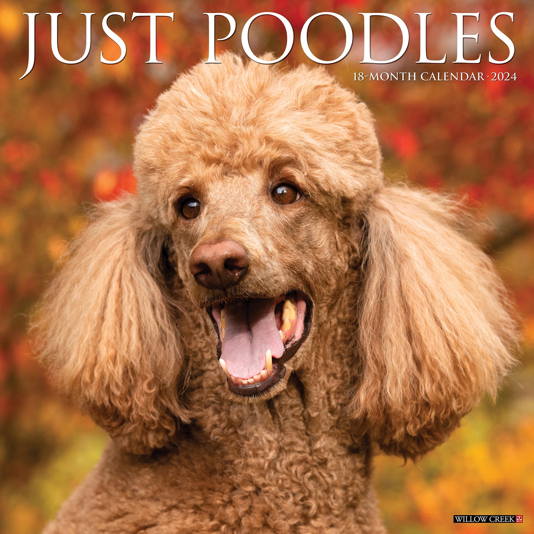 Just Poodles 2024 12 X 12 Wall Calendar (Other)