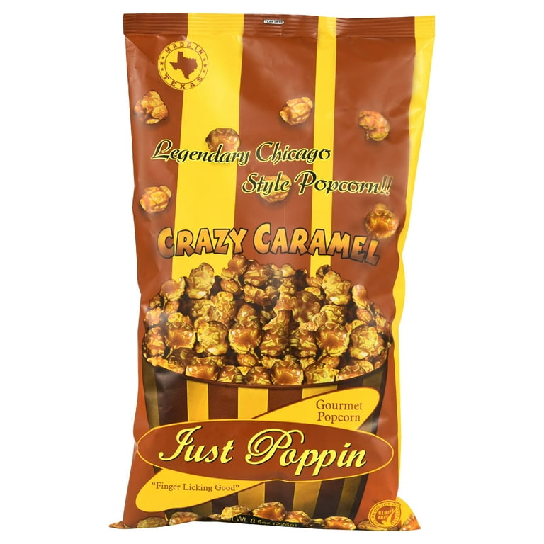 Just Poppin Legendary Chicago Style Crazy Caramel Gourmet Popcorn
