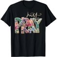 Just Pray Christian Jesus Faith Bible Verse T-Shirt - Walmart.com