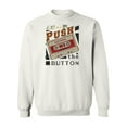 thumbnail image 1 of Just Push The Button Sweatshirt Men -Image by Shutterstock, Male Large, 1 of 4
