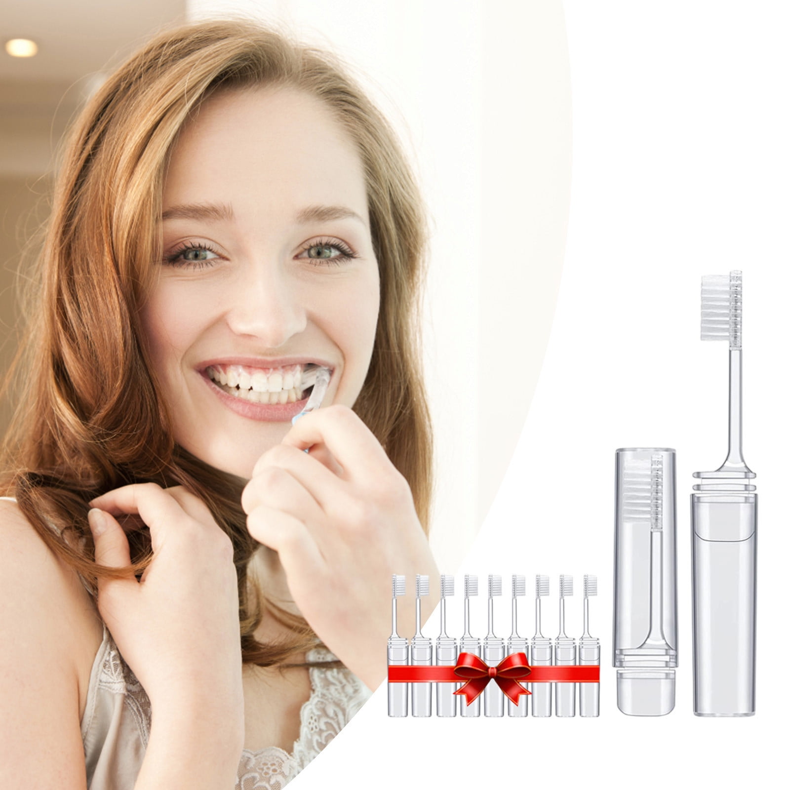 Just Released, Bulk Travel Toothbrush Set, 10 Individually Wrapped Soft ...