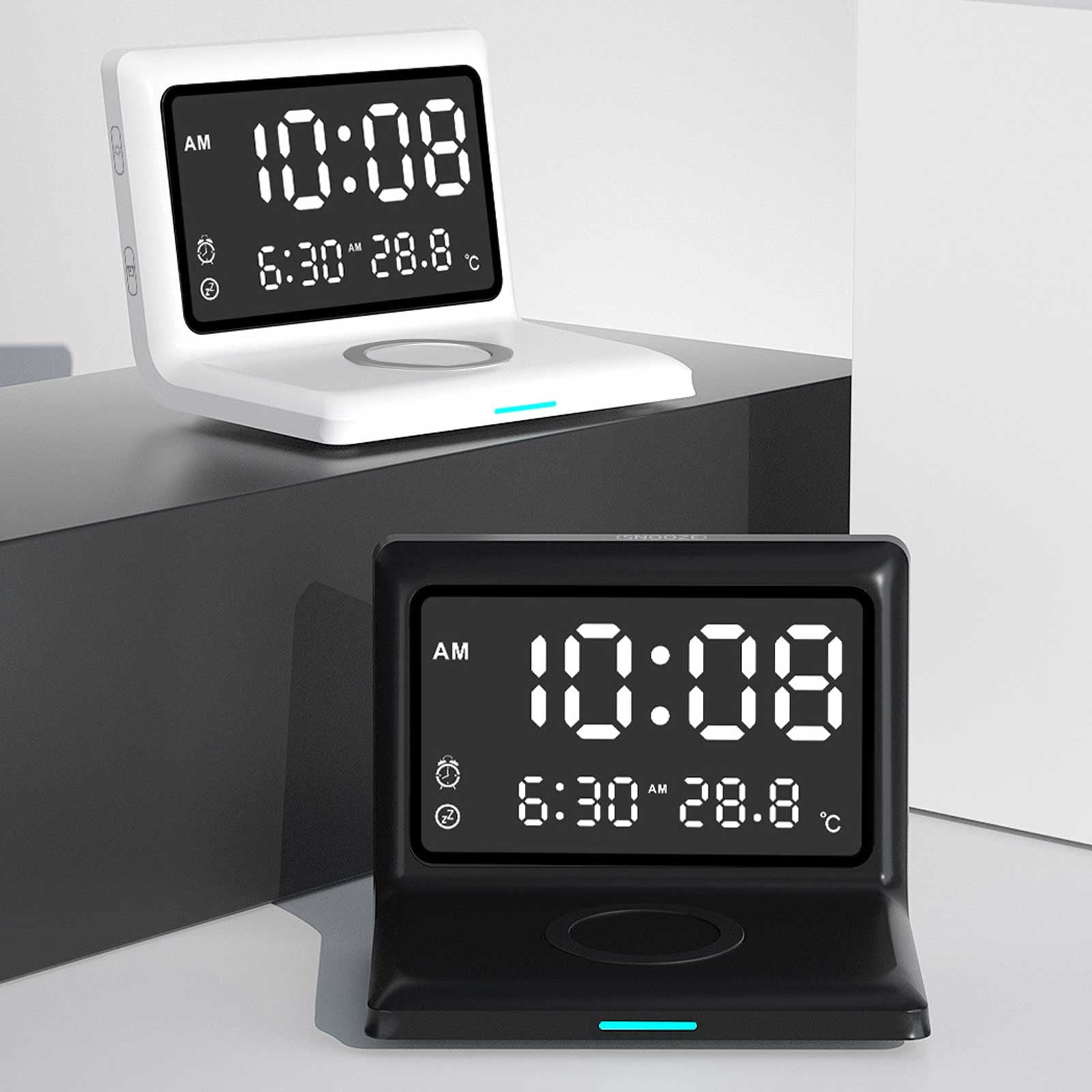 Just Released, Clock Wireless Charger,3-in-1 Alarm Clock with Fast ...