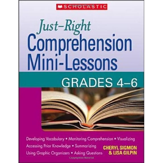 Pre-Owned Just-Right Comprehension Mini-Lessons: Grades 4-6 (Paperback) 0439899060 9780439899062