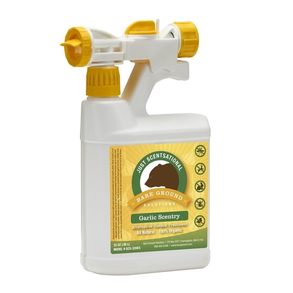 Just Scentsational Garlic Scentry Concentrate One Quart with Mixing Hose End Sprayer by Bare Ground