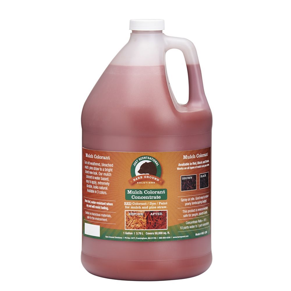 Just Scentsational Red Bark Mulch Colorant Concentrate Gallon by Bare