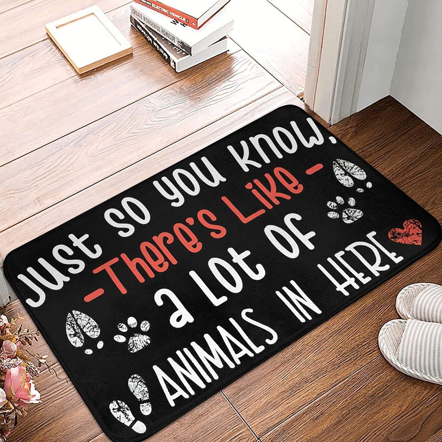 Just so you know there's a lot of dogs in here mat hotsell