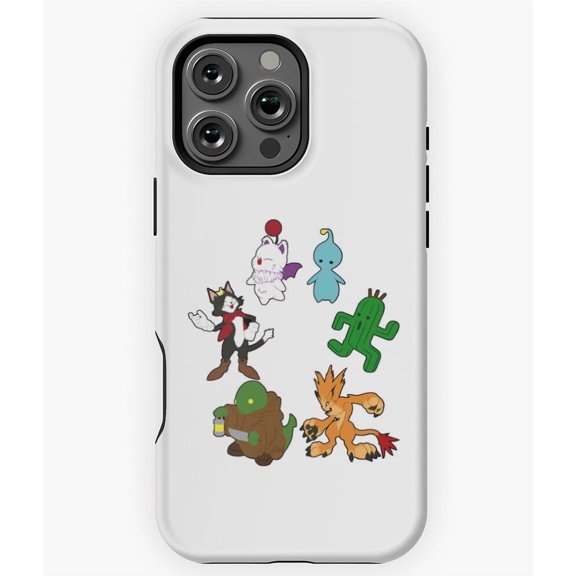 Just Some Lil Guys Cute Doodle M0554 Phone Case for iPhone 17 16 15 14 13 12 11 Pro Max