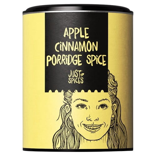 Just Spices Apple Cinnamon Porridge Spice 50g, British Import (Pack of 2)