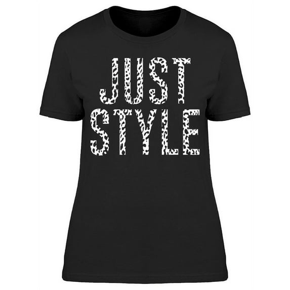 Just Style In Leopard Print T-Shirt Women -Image by Shutterstock, Female Medium