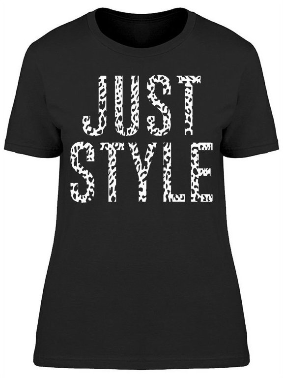Just Style In Leopard Print T-Shirt Women -Image by Shutterstock, Female XX-Large