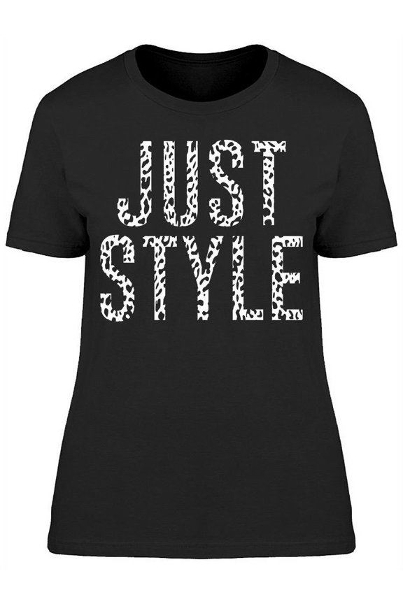 Just Style In Leopard Print T-Shirt Women -Image by Shutterstock, Female XX-Large