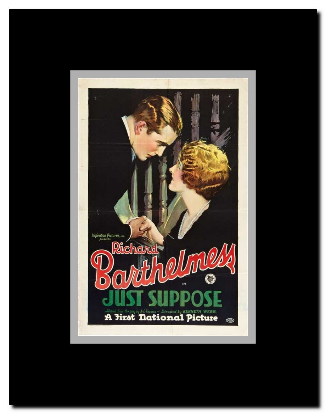 Just Suppose Framed Movie Poster