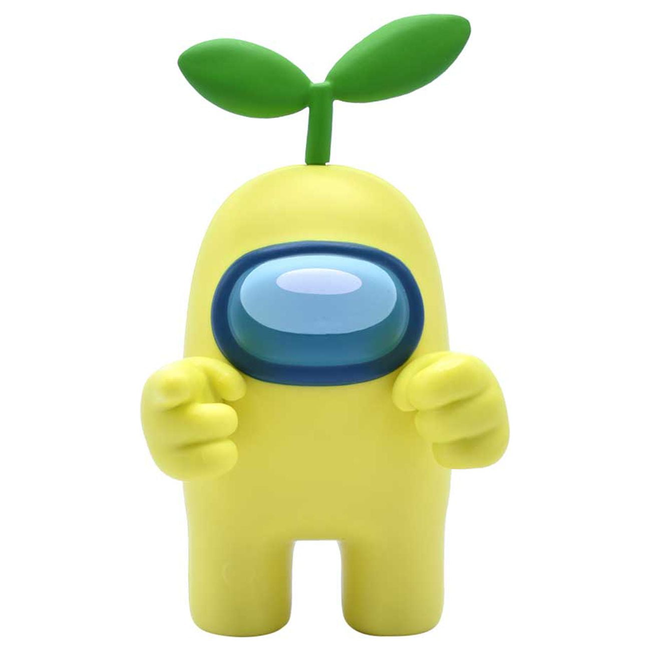 Among Us Yellow with Leaf, Action Figures for Children Ages 3+