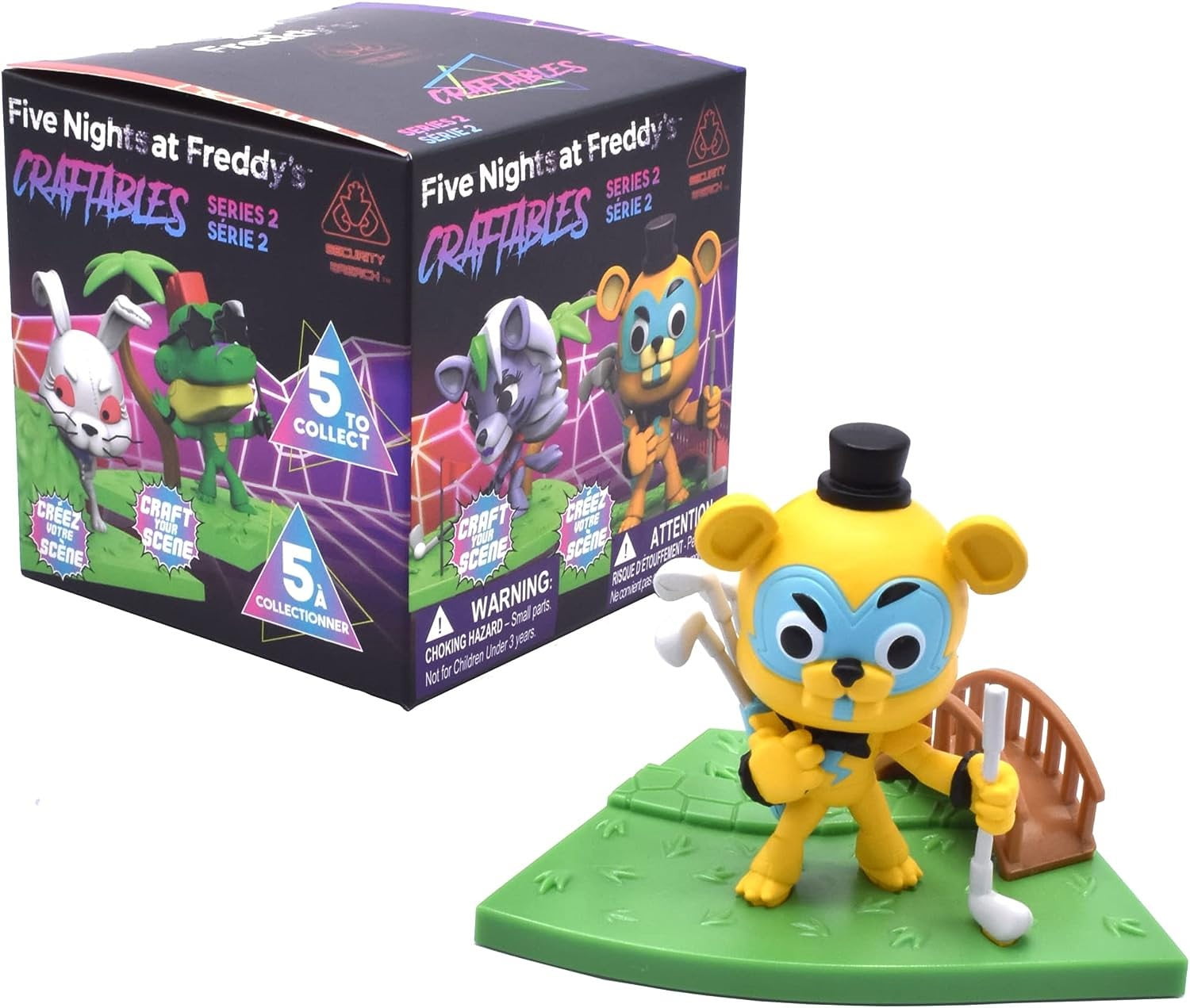 Just Toys LLC Five Nights at Freddy's Security Breach Craftables - Series 2