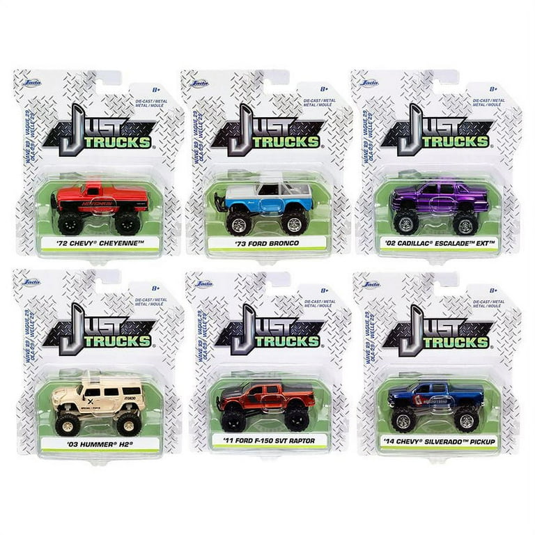1/64 Jada Toys ⑥ S14…。 Just Trucks'' Set of 6 Trucks Series 29 1/64 Diecast Model