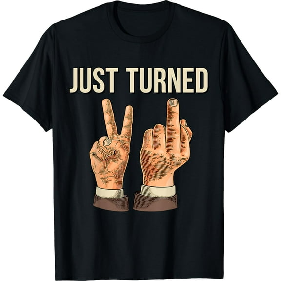 Just Turned 21 T-shirt (21 birthday gifts)