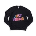 thumbnail image 1 of Just Vibing Minimalist Calm Energy Retro Aesthetic Mood T-Shirt , Hoodie , Sweatshirt, for men & women, up to size 5XL., 1 of 3