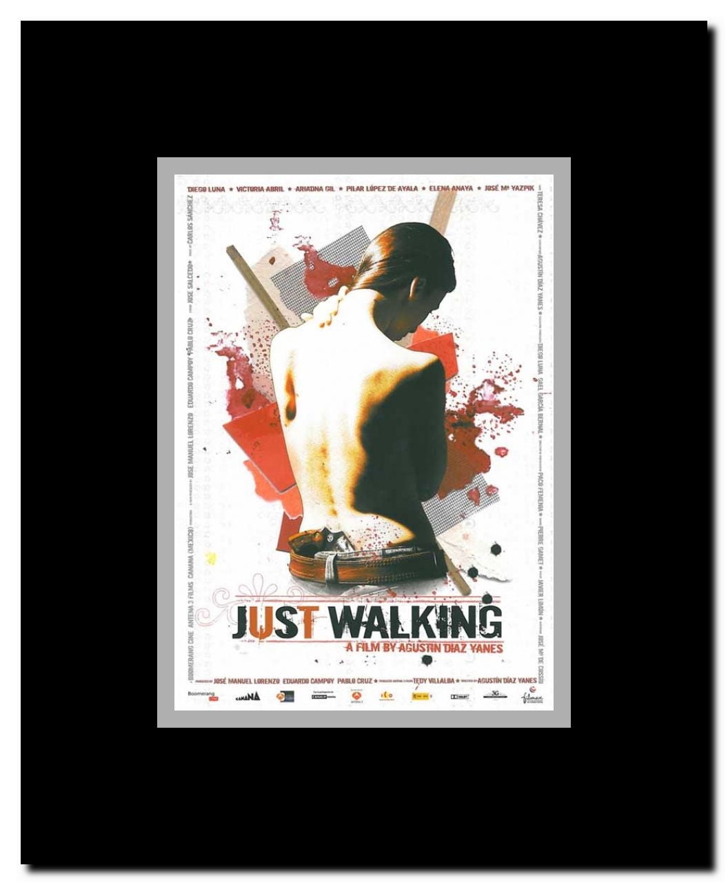 Just Walking Framed Movie Poster